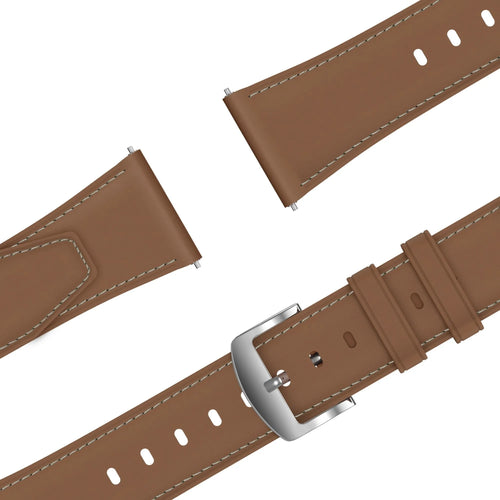 Bandz Bracelet cuir 'Easy Fit' Gard Pro Health 4 smartwatch (marron)