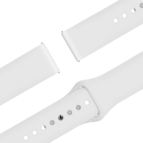 Bandz Samsung Galaxy Watch 7 - 44mm Sport Strap 'Easy Fit' (White)