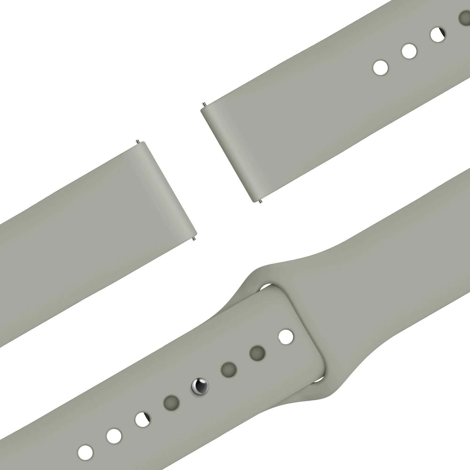 Bandz Bracelet sport 'Easy fit' Amazfit Balance 2 (gris clair)