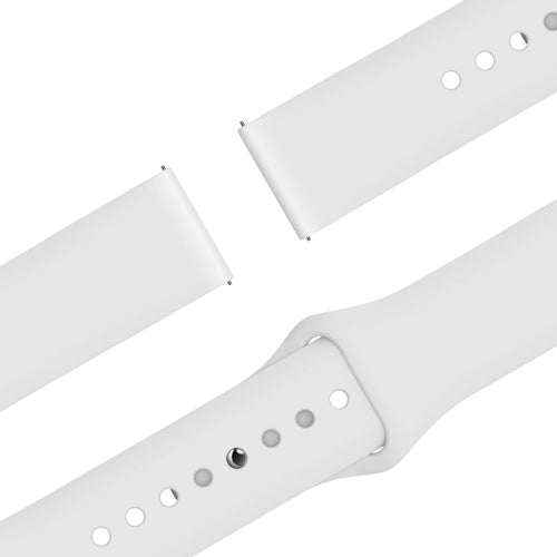 Bandz Samsung Galaxy Watch 4 - 40mm Sport Strap 'Easy Fit' (White)