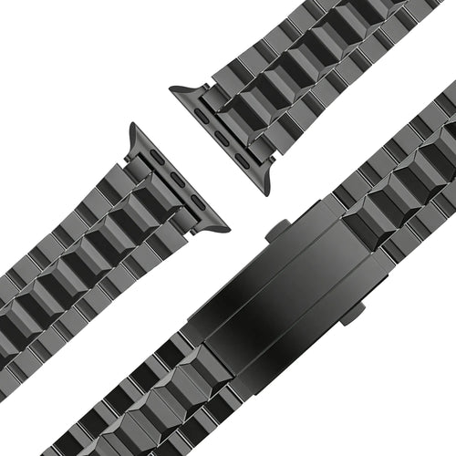 Bandz Bracelet titane Apple Watch (noir)