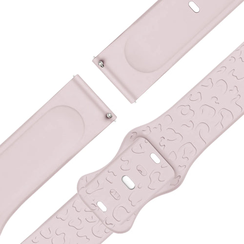 Bandz Bracelet silicone 'Léopard' Garmin Bounce 2 (rose)