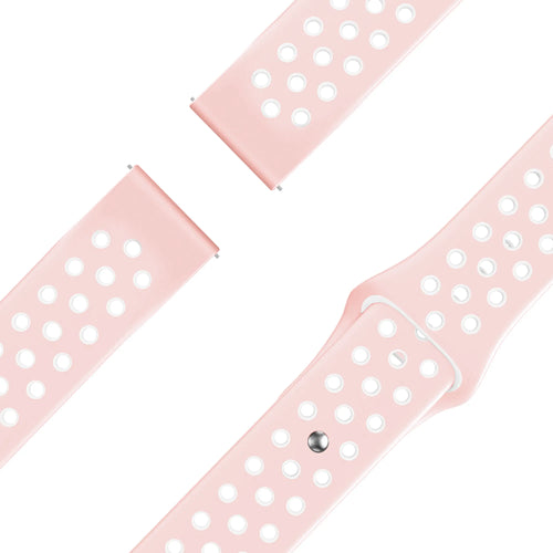 Bandz Garmin Approach S44 Sport Strap 'Deluxe' (Pink/White)