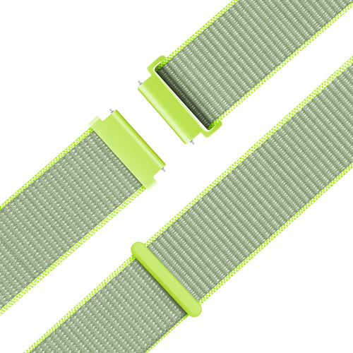 Bandz Bracelet nylon Garmin Venu 3s (jaune fluo)