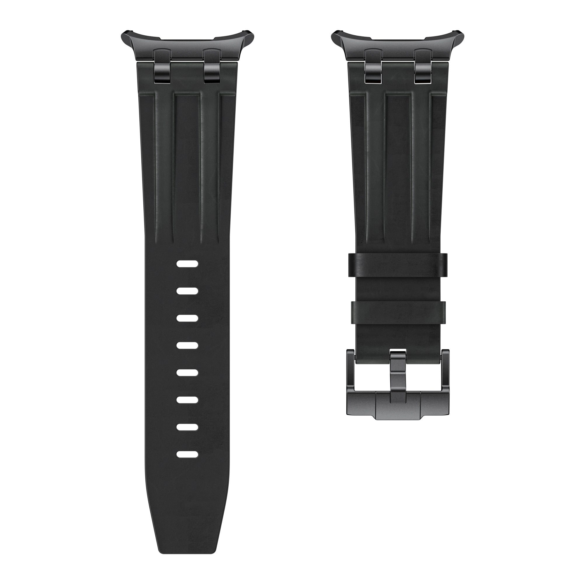 Bracelet cuir solide Samsung Galaxy Watch Ultra 2 (noir)