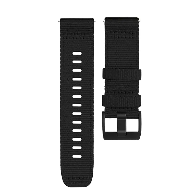 Bracelet nylon à boucle Coros Apex 4 - 46mm (noir)