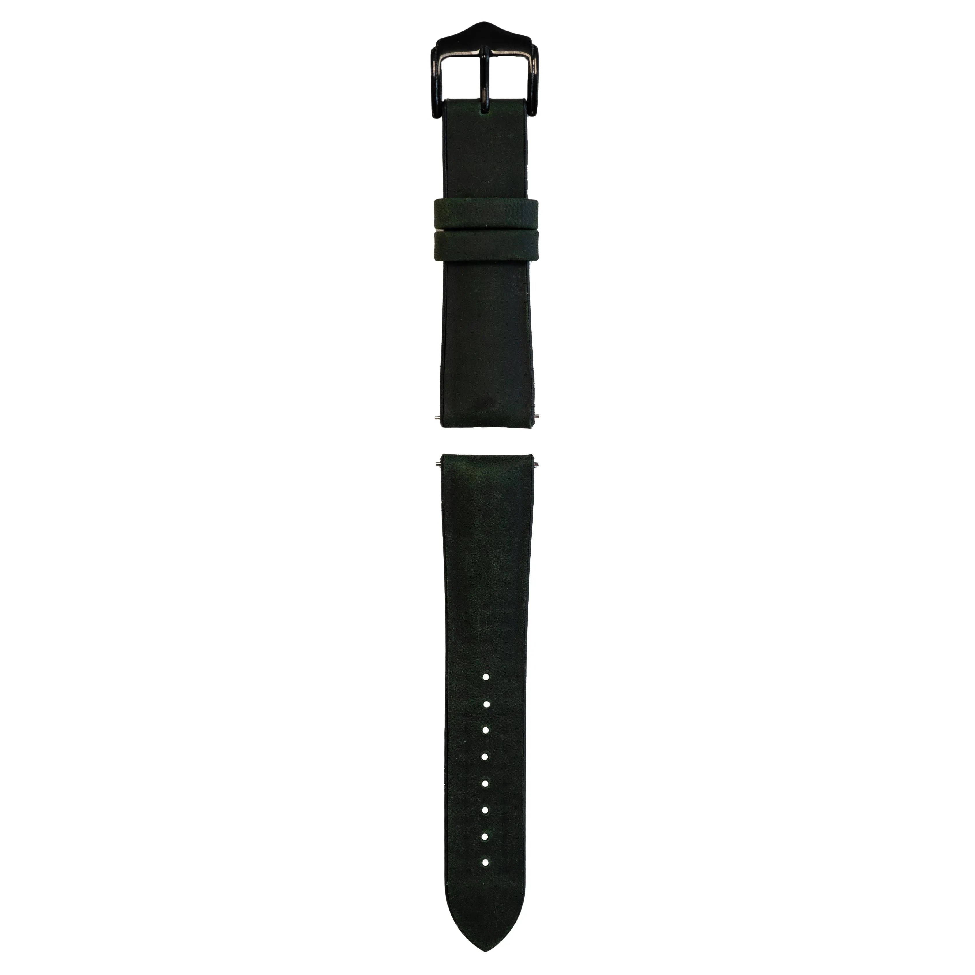 Bracelet cuir et silicone Coros Apex 2 (vert)