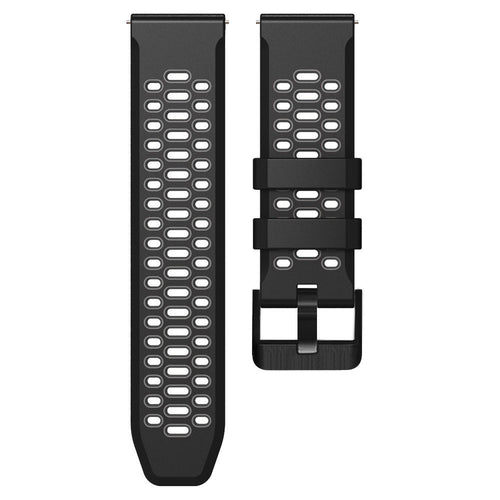 Coros Apex 4 - 46mm Sport Buckle Strap (Black/Grey)