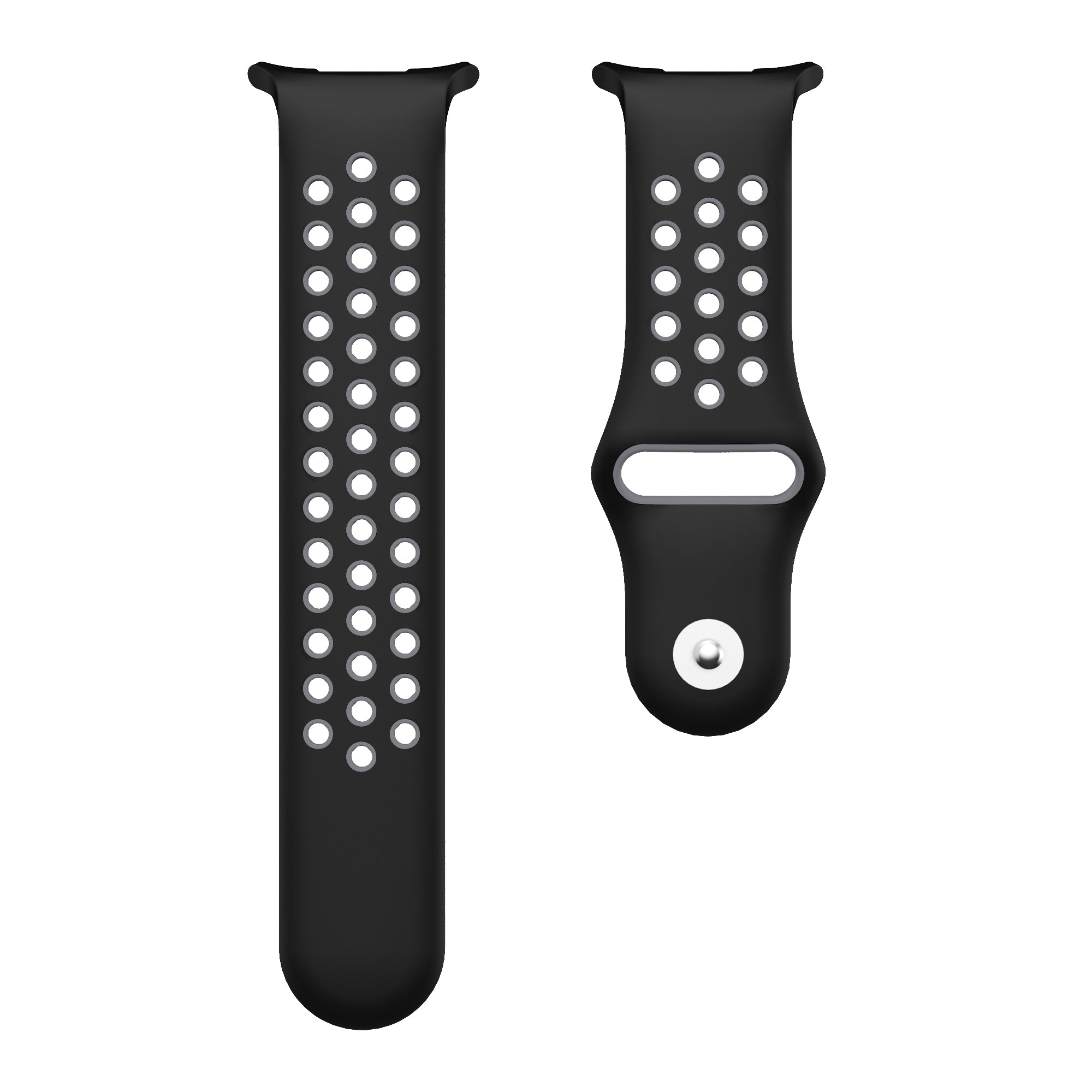 Bracelet sport Samsung Galaxy Watch Ultra 2 (noir/gris)