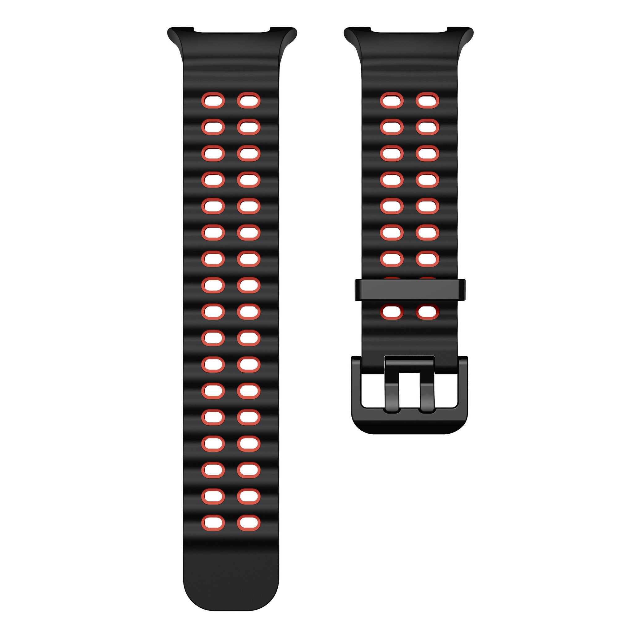 Bracelet Ocean Samsung Galaxy Watch 8 Classic (noir/rouge)