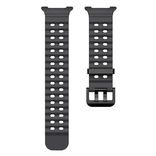 Samsung Galaxy Watch 9 - 44mm Ocean Strap (Dark Grey/Black)