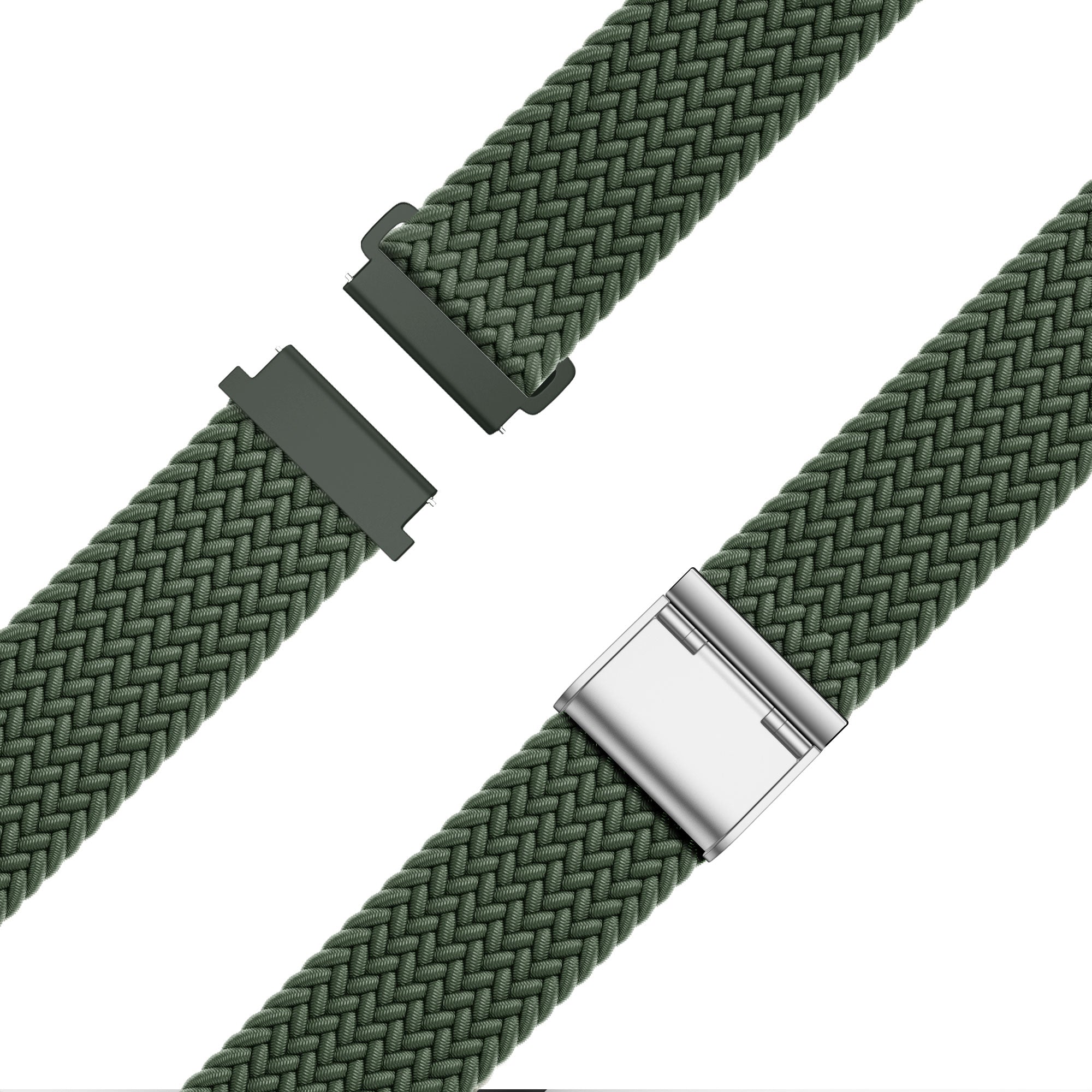 Bandz Bracelet tissé nylon Garmin D2 Air X15 (vert olive)