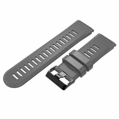 Bracelet silicone Garmin Tactix 8 - 51mm (gris)