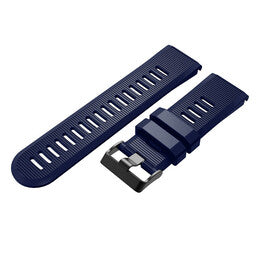 Bracelet silicone Garmin Instinct 3 - 50mm (bleu foncé)
