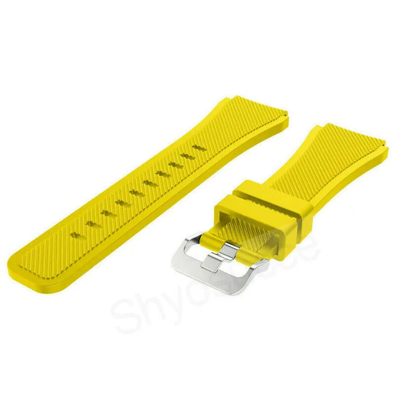 Bracelet silicone tissé Coros Pace 4 (jaune)