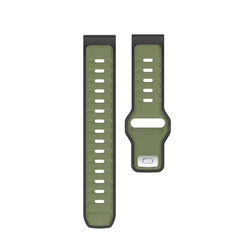 Amazfit Bip 5 Outdoor Duo Silicone Strap (Green/Black)