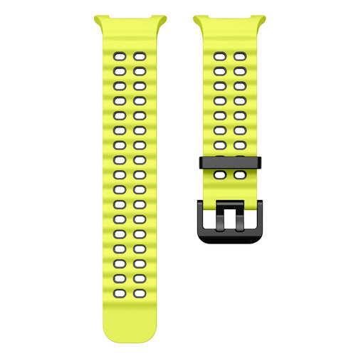 Samsung Galaxy Watch 9 - 44mm Ocean Strap (Lime/Dark Grey)