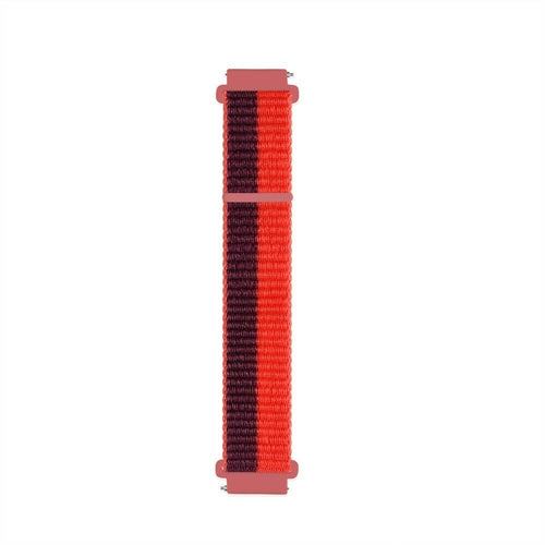 Nylon Strap, laid flat, separate parts, direct top view