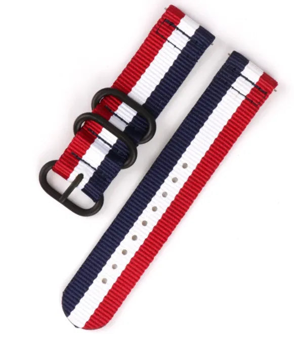 Bracelet nylon avec boucle Amazfit Bip 5 (tricolore)