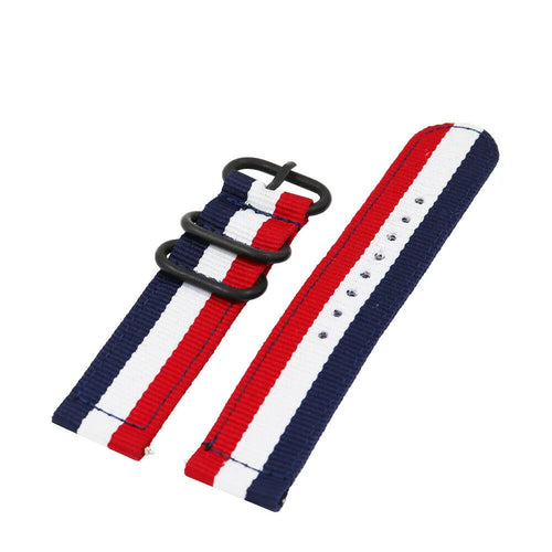 Suunto Run Nylon Buckle Strap (Tricolour)