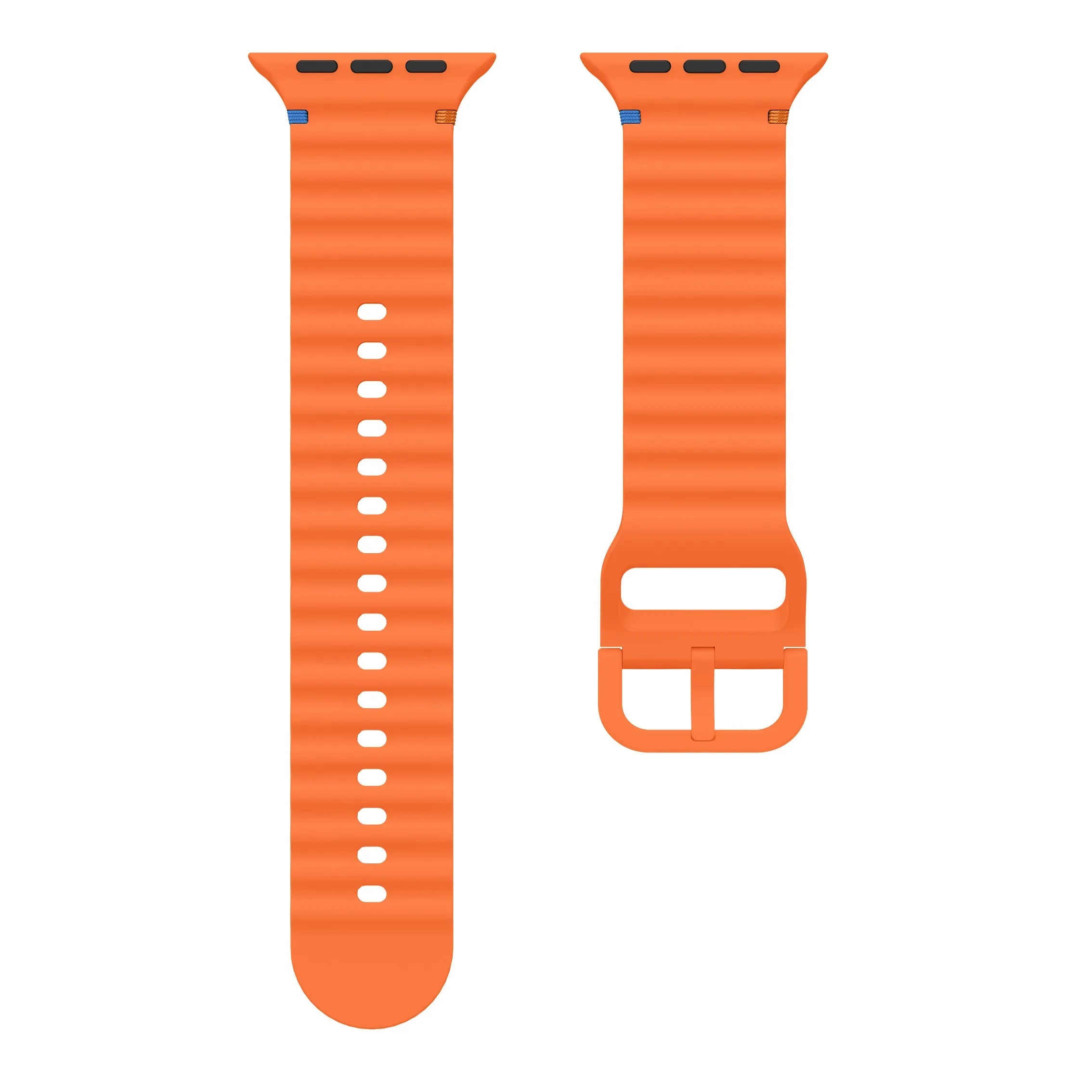 Bracelet Silicone Wave Apple Watch (orange)