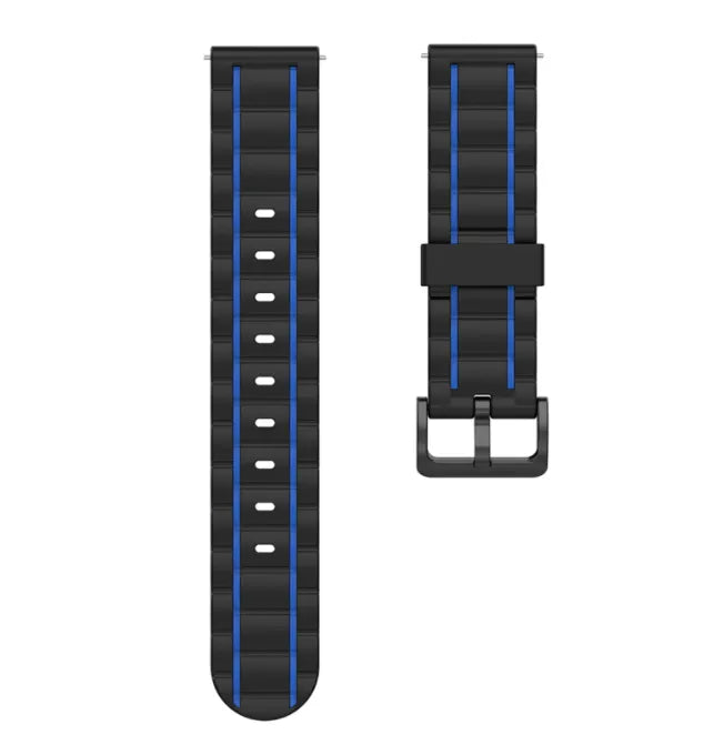 Bracelet sport avec boucle Gard Pro Health Smartwatch 3 - 48mm (noir/bleu)