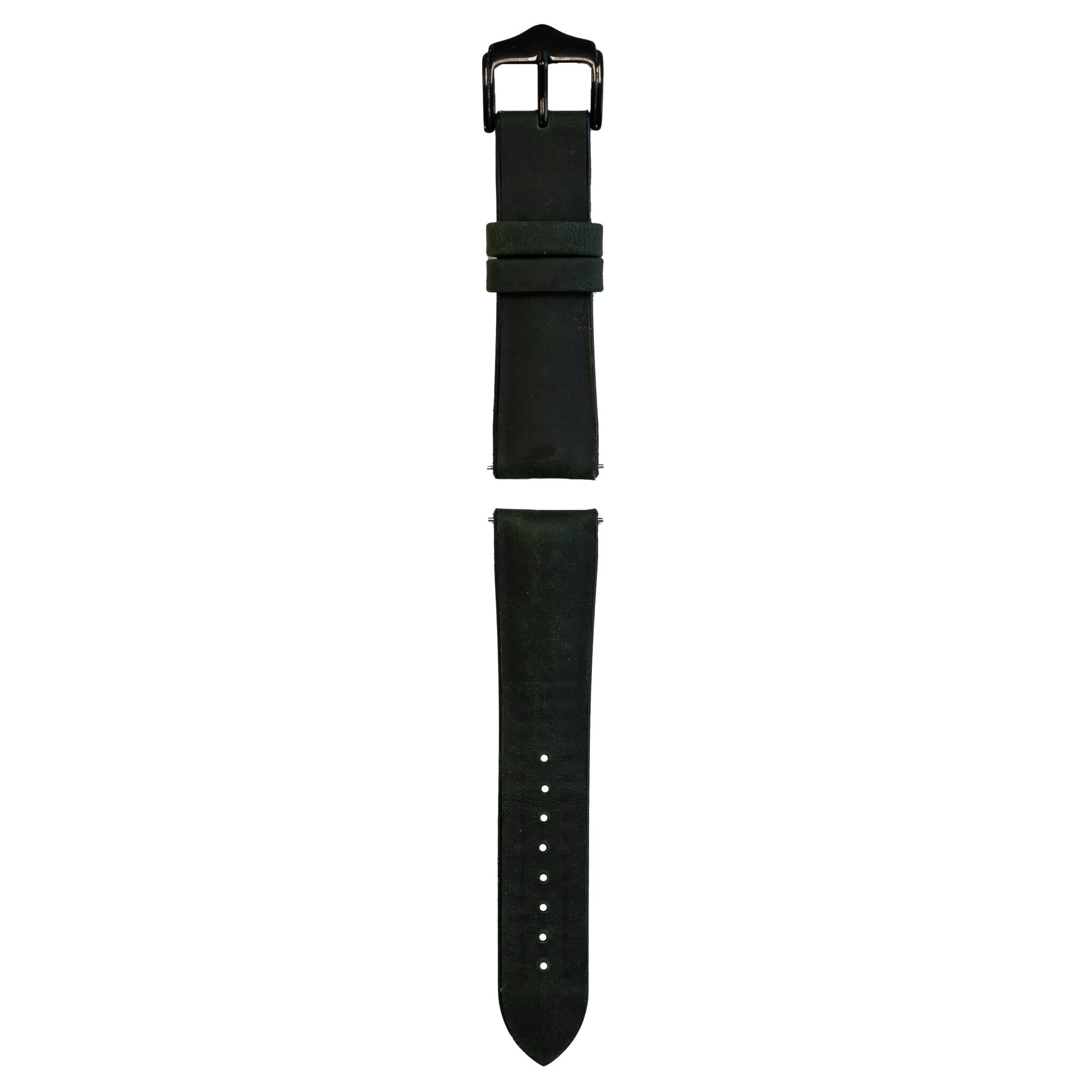 Bracelet silicone y cuir Honor Magic Watch 2 (vert)