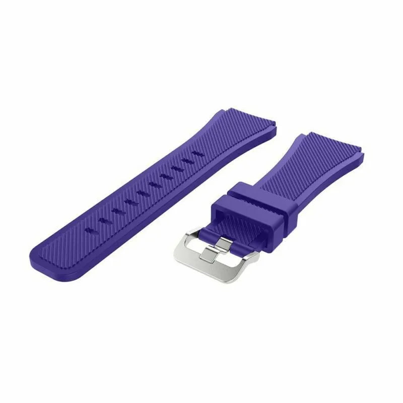 Bracelet silicone sergé Coros Apex 42mm (violet)