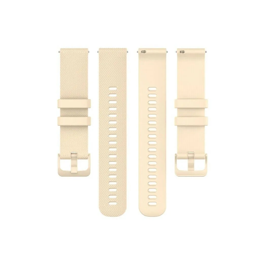 Oppo Watch X3 Premium Silicone Strap (Beige)