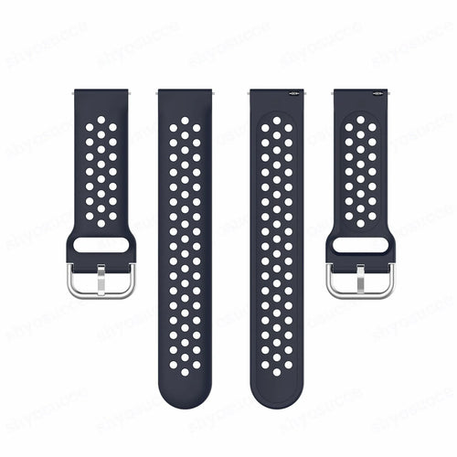 Gard Pro Health Smartwatch 3 - 48mm Breathable Silicone Strap (Dark Blue)
