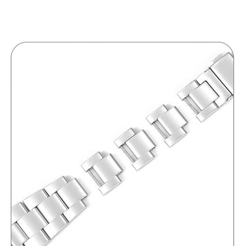 WHOOP 5.0 Steel Strap (Silver)