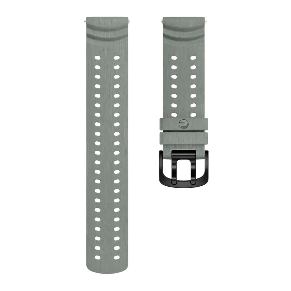 Bracelet silicone grain Polar Vantage V3 (gris foncé)