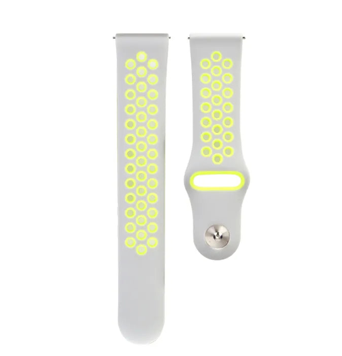 Bracelet sport Motorola Moto Watch - 47mm (gris/jaune)