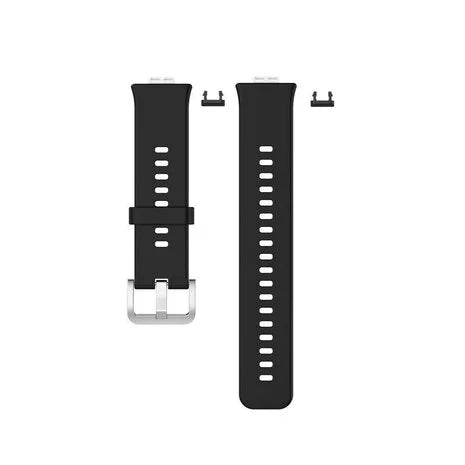 Bracelet silicone Huawei Watch Fit SE (noir)