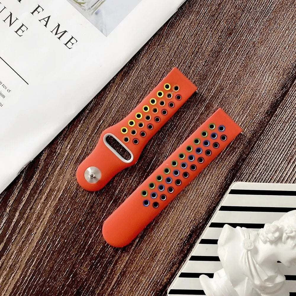 Polar Vantage M3 Sport Strap (Red/Colourful)