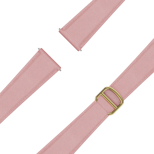 Bandz Bracelet cuir 'D-Type' Actyve Smartwatch 20mm (rose)
