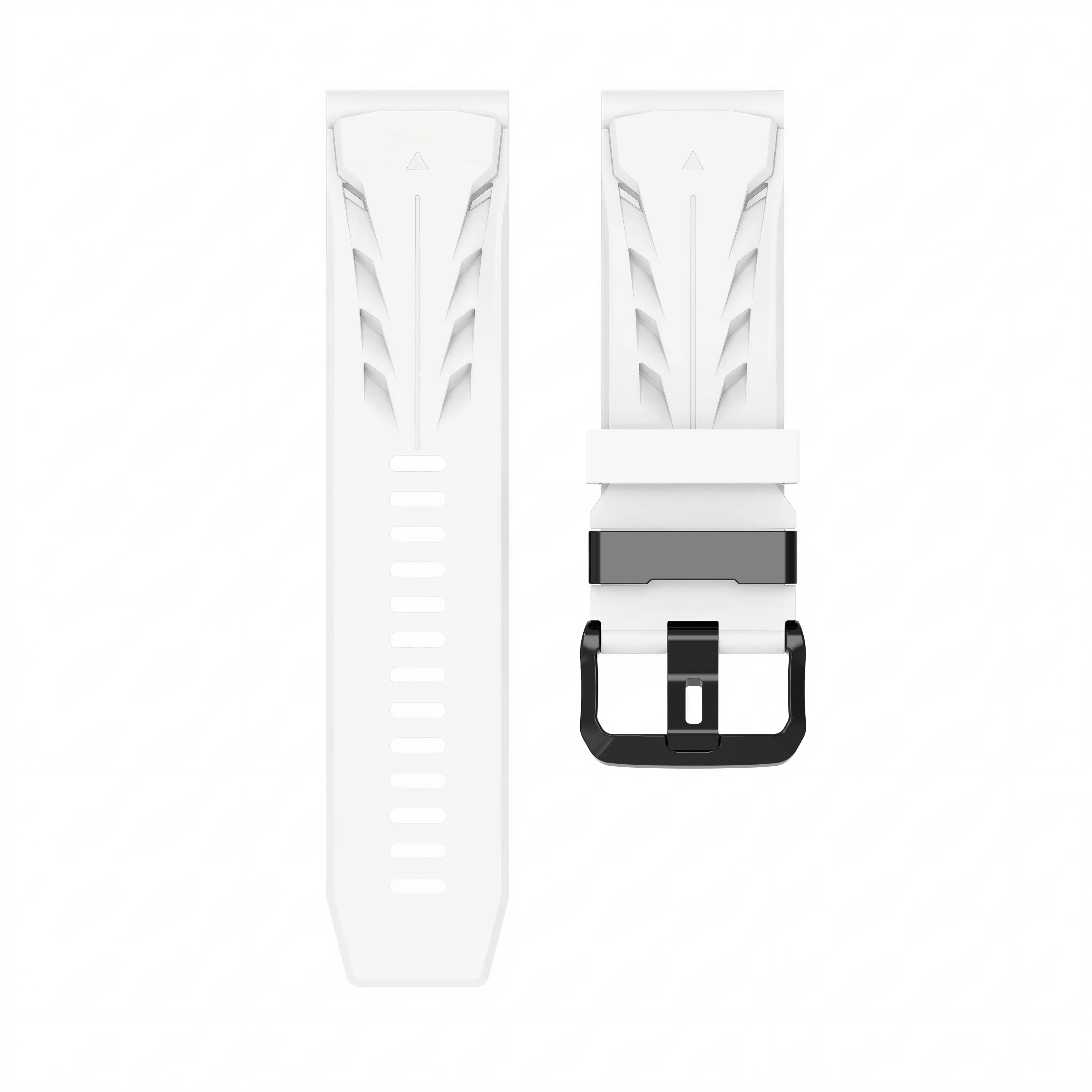 Bracelet silicone race Garmin Forerunner 970 (blanc)