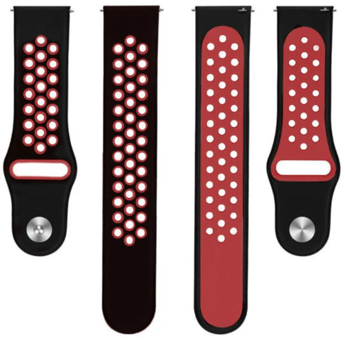 Coros Apex 2 Pro Sport  Strap (Black/Red)