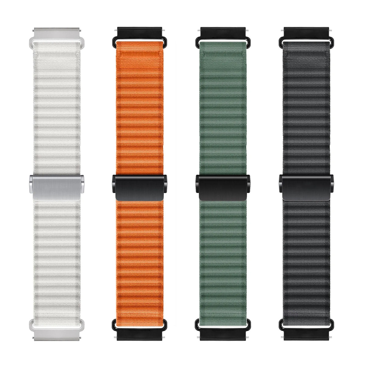 Bracelet nylon Outdoor Huawei Watch GT 3 - 42mm (noir)