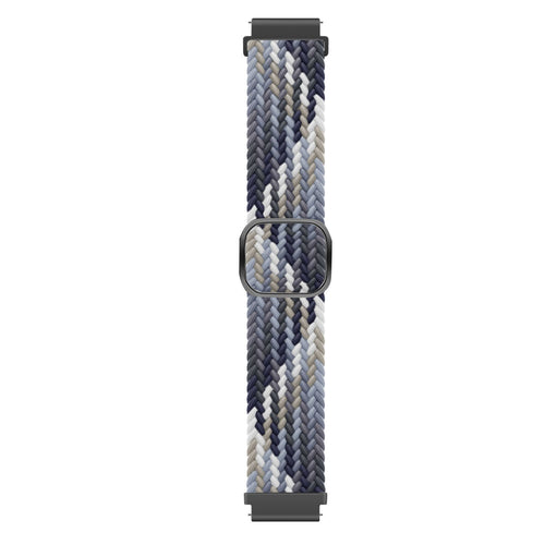 Withings Steel HR Sport Adjustable Braided Strap (Black/White)