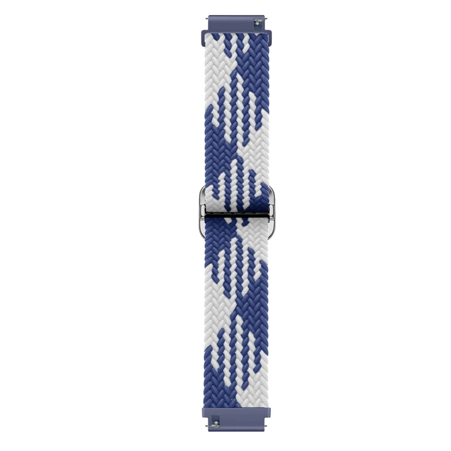 Bracelet tressé réglable Amazfit GTR Mini (bleu/blanc)