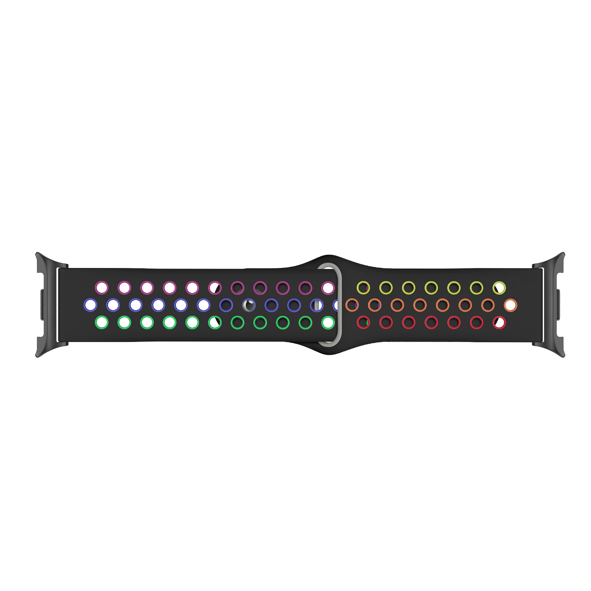Bracelet sport Samsung Galaxy Watch 9 - 40mm (noir/multicolore)