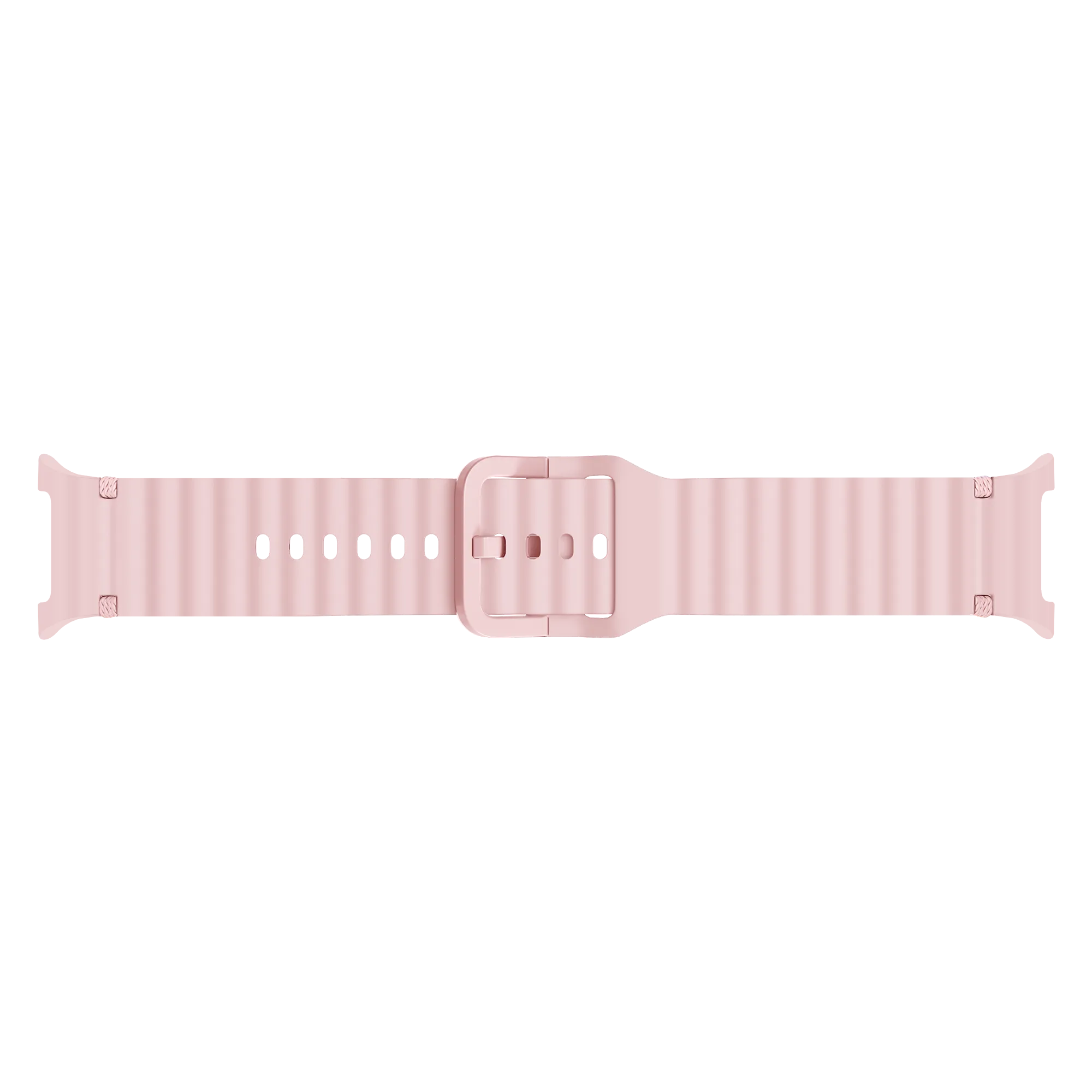 Samsung Galaxy Watch 8 - 40mm Wave Silicone Strap (Pink)