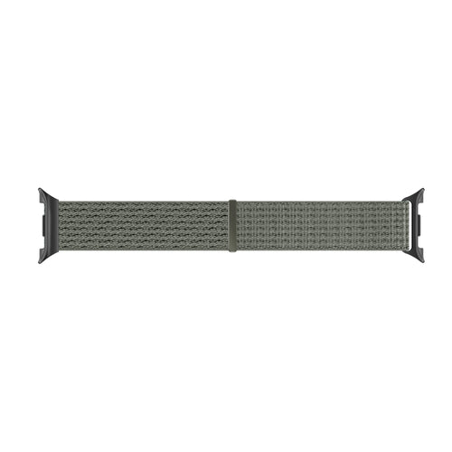 Bracelet nylon Samsung Galaxy Watch 9 - 40mm (vert-gris)