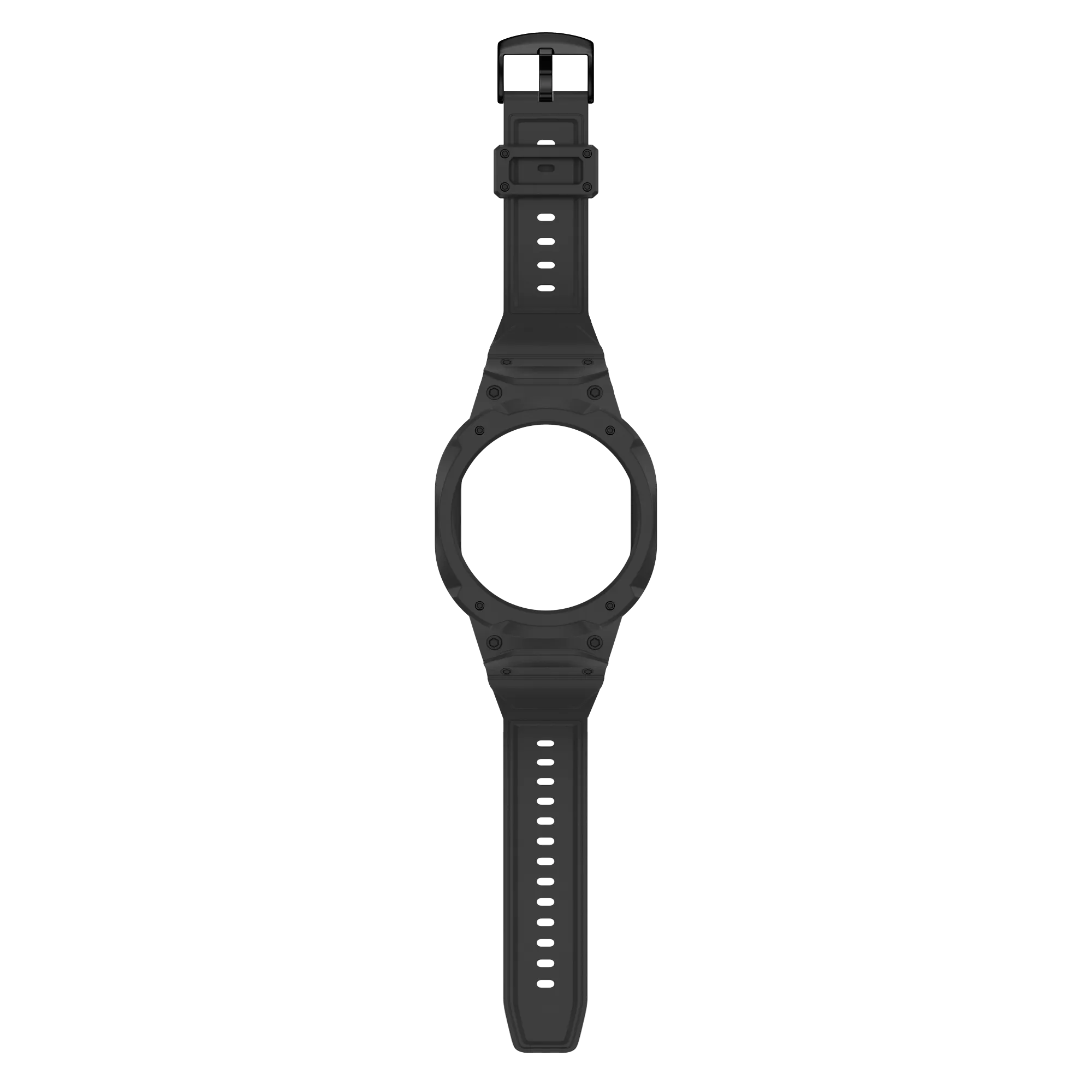Samsung Galaxy Watch 8 - 44mm TPU Strap with Frame (Black)