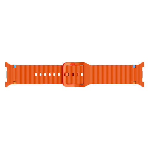 Samsung Galaxy Watch 8 Classic Wave Silicone Strap (Orange)