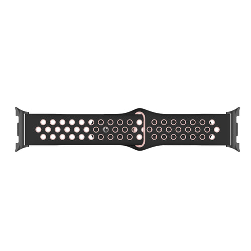 Bracelet sport Samsung Galaxy Watch 8 - 40mm (noir/rose)