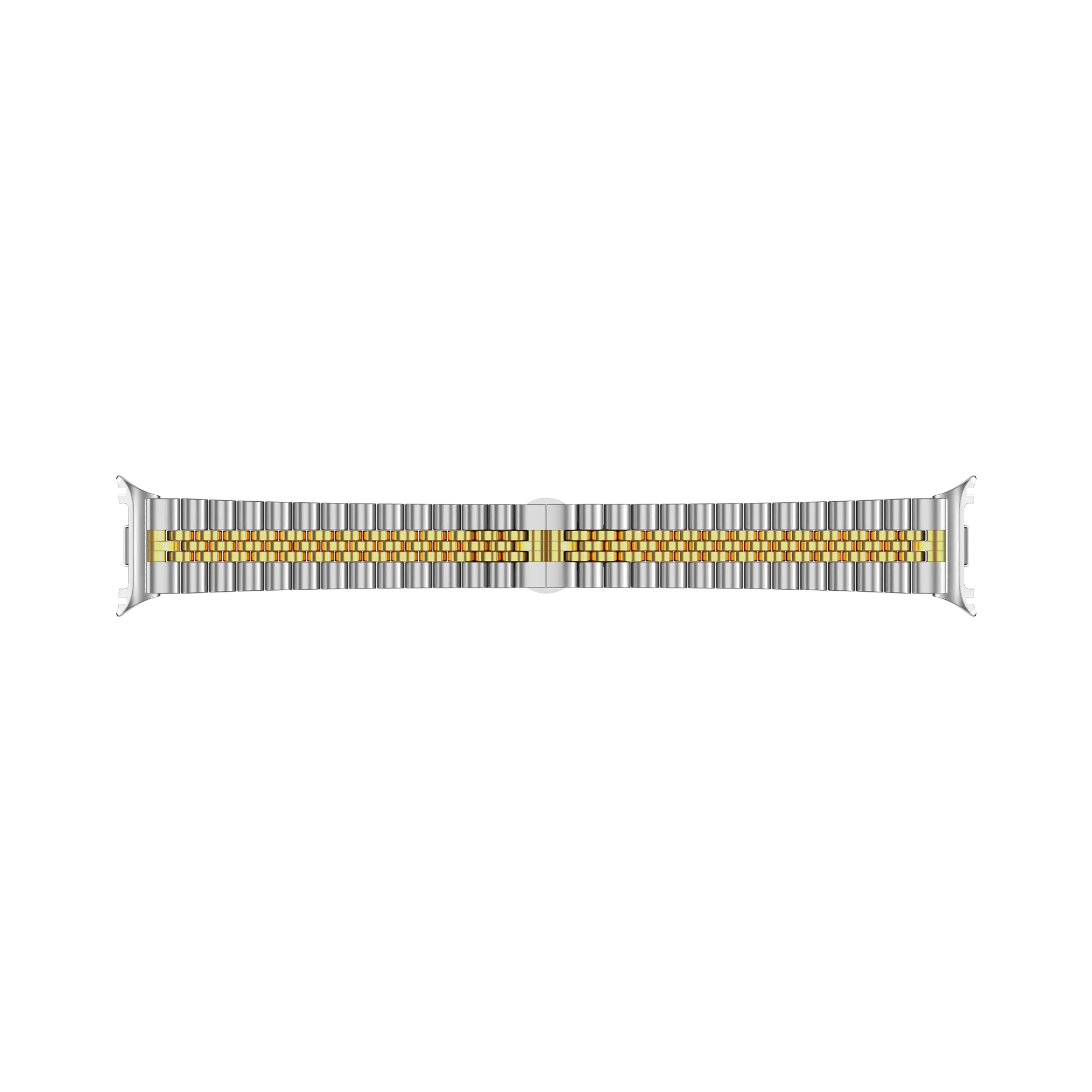 Samsung Galaxy Watch 8 - 40mm Jubilee Steel Strap (Silver/Gold)
