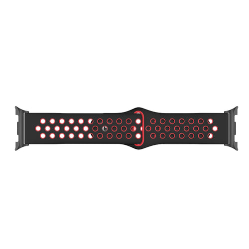 Bracelet sport Samsung Galaxy Watch 8 - 40mm (noir/rouge)
