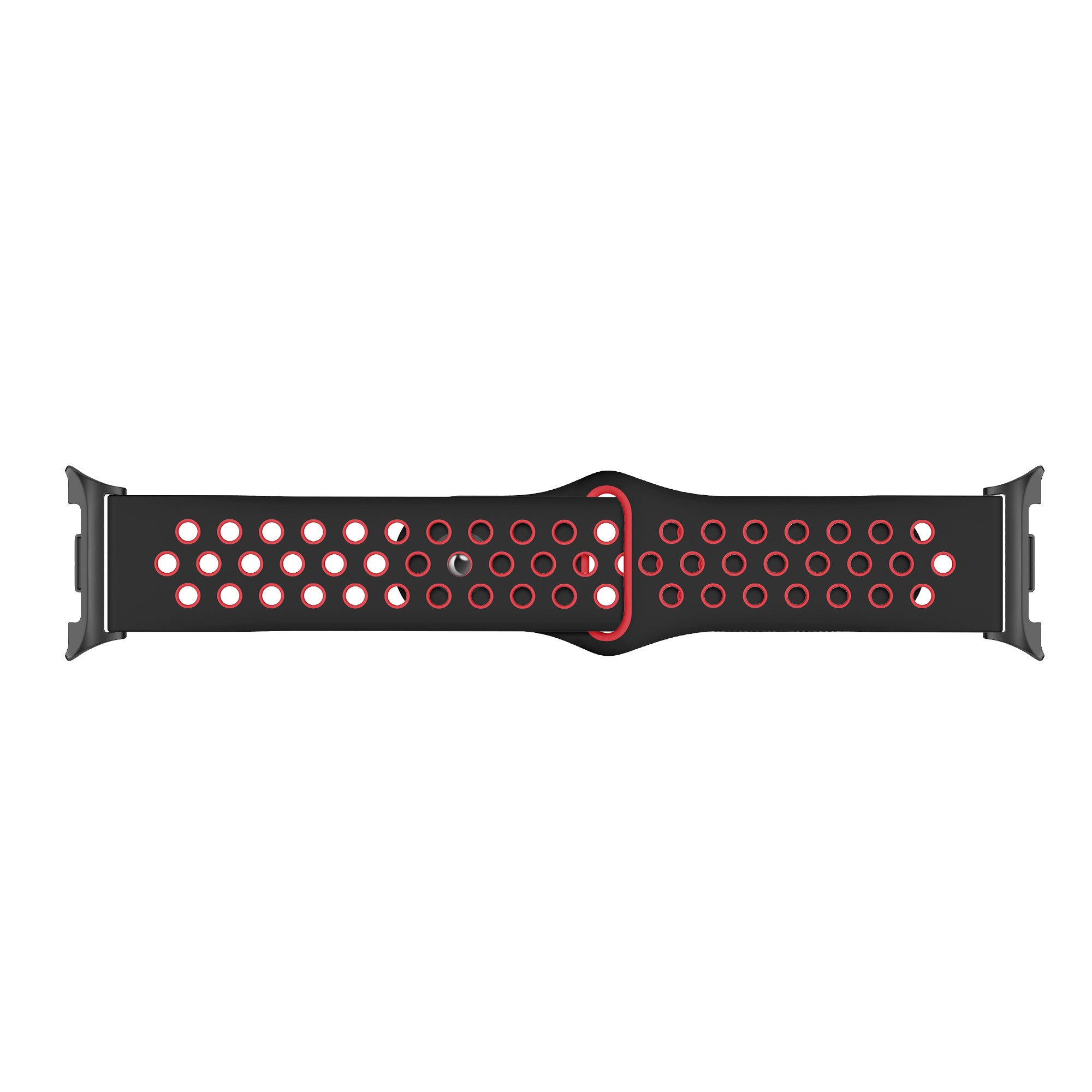 Bracelet sport Samsung Galaxy Watch 9 - 40mm (noir/rouge)